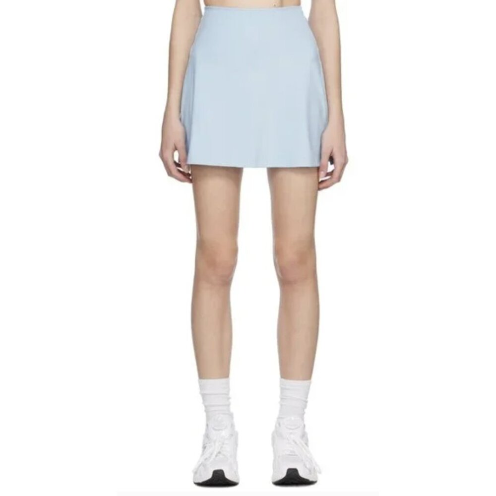 GIRLFRIEND COLLECTIVE Sport Skort Cerulean Light Blue Athleisure Preppy Tennis